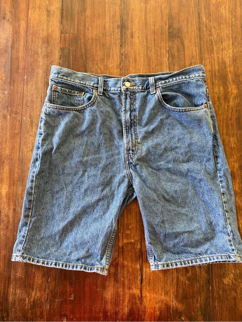 Levi's Light Blue Denim Jean Shorts